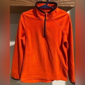 Boys Red quarter zip Killtec pull over in size 8